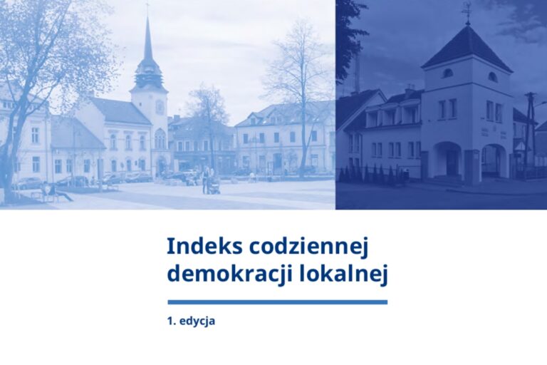 Projekt: Indeks codziennej demokracji lokalnej - ilustracja