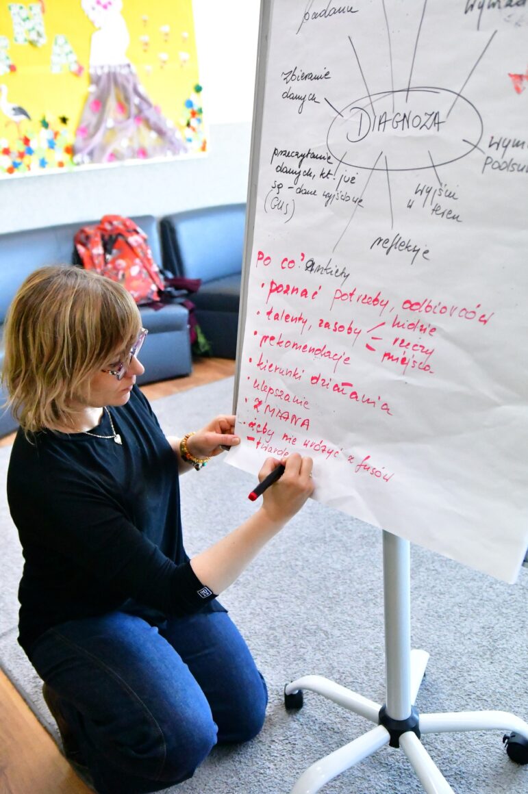 warsztat w Biblioteka - Centrum Kultury i Promocji Gminy Lubiewo