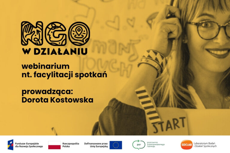 Aktualności: Facylitacja spotkań – bezpłatne webinarium dla NGO - ilustracja