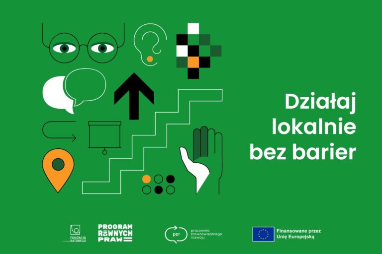 Aktualności: Działaj lokalnie bez&nbsp;barier – nowy projekt PZR - ilustracja