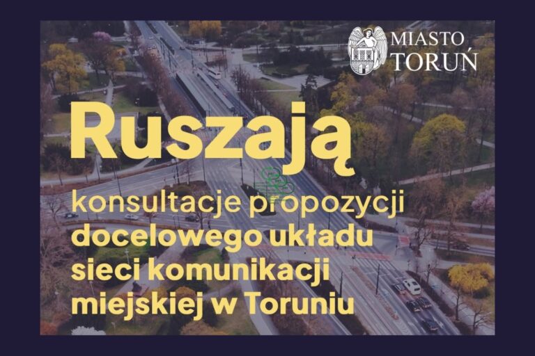 Aktualności: Konsultacje społeczne komunikacji miejskiej w&nbsp;Toruniu - ilustracja